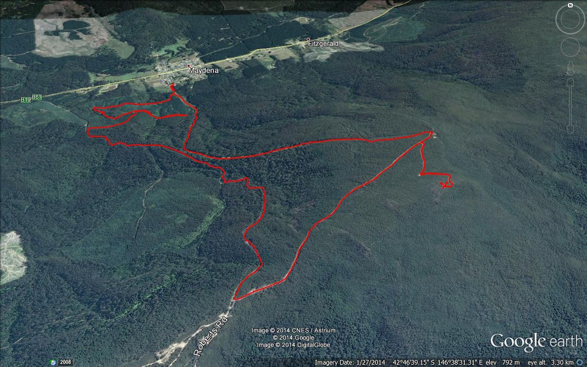 DAY WALK TO EAGLES EYRIE, MAYDENA ON SUNDAY 17/8/14